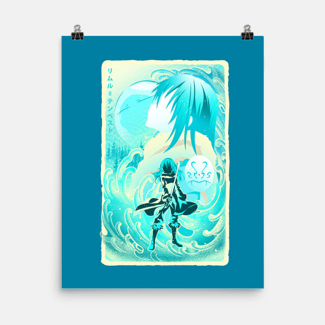 Great Wave Rimuru-None-Matte-Poster-hypertwenty