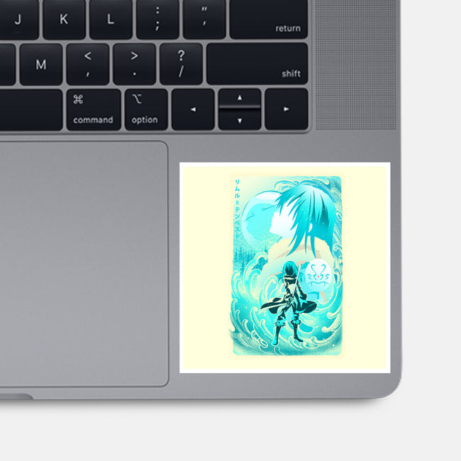 Great Wave Rimuru-None-Glossy-Sticker-hypertwenty