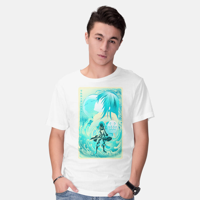 Great Wave Rimuru-Mens-Basic-Tee-hypertwenty