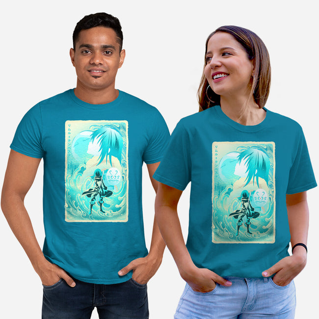 Great Wave Rimuru-Unisex-Basic-Tee-hypertwenty