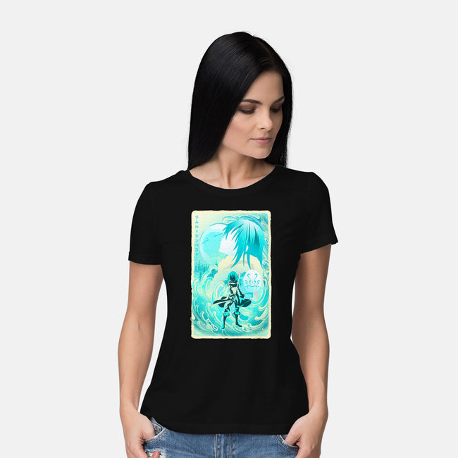 Great Wave Rimuru-Womens-Basic-Tee-hypertwenty