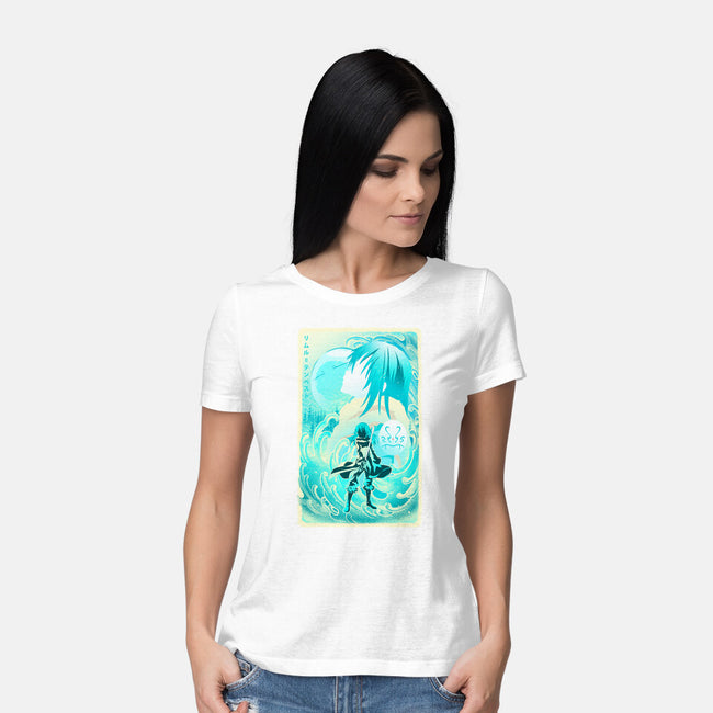Great Wave Rimuru-Womens-Basic-Tee-hypertwenty