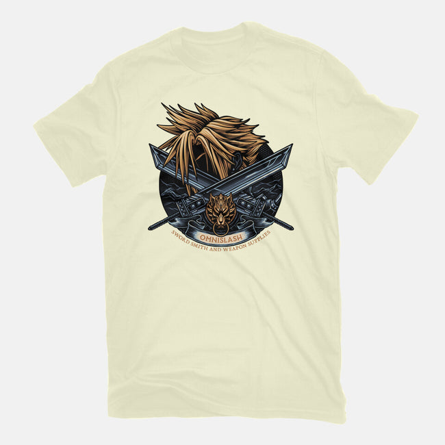 Emblem Of The Omnislash-Mens-Basic-Tee-glitchygorilla