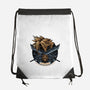 Emblem Of The Omnislash-None-Drawstring-Bag-glitchygorilla