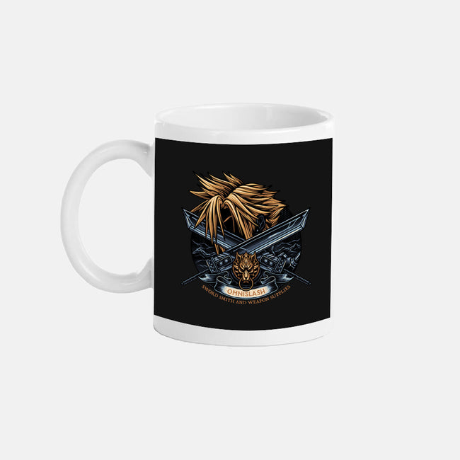 Emblem Of The Omnislash-None-Mug-Drinkware-glitchygorilla