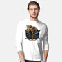 Emblem Of The Omnislash-Mens-Long Sleeved-Tee-glitchygorilla