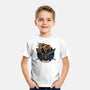 Emblem Of The Omnislash-Youth-Basic-Tee-glitchygorilla