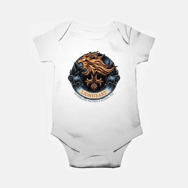 Gunblade Tactics-Baby-Basic-Onesie-glitchygorilla
