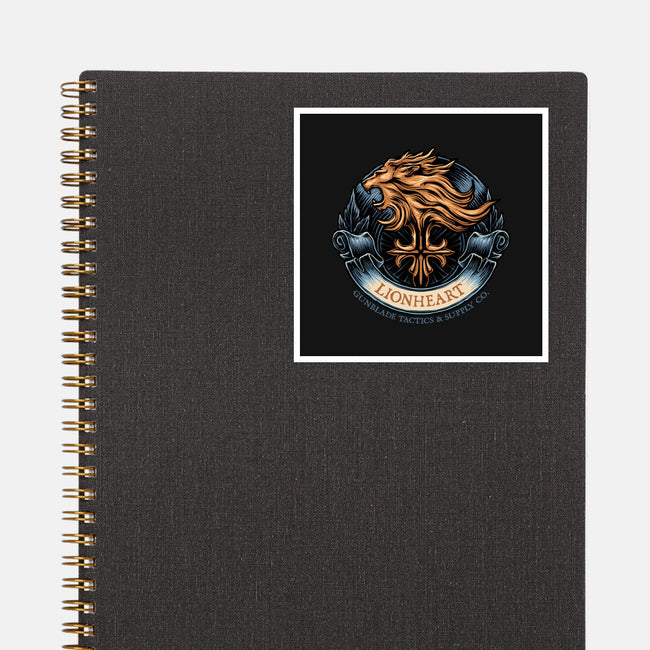 Gunblade Tactics-None-Glossy-Sticker-glitchygorilla