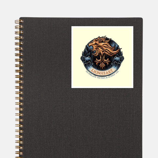 Gunblade Tactics-None-Glossy-Sticker-glitchygorilla