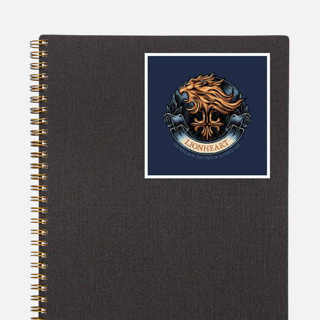 Gunblade Tactics-None-Glossy-Sticker-glitchygorilla