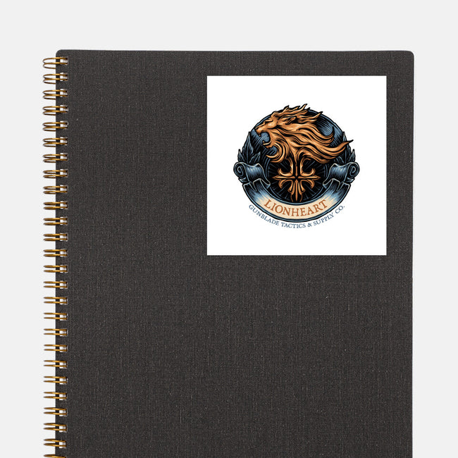 Gunblade Tactics-None-Glossy-Sticker-glitchygorilla