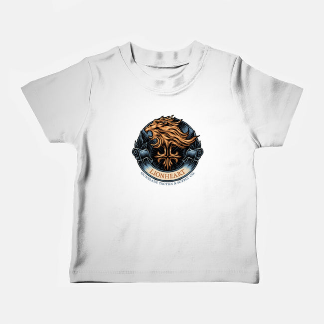 Gunblade Tactics-Baby-Basic-Tee-glitchygorilla