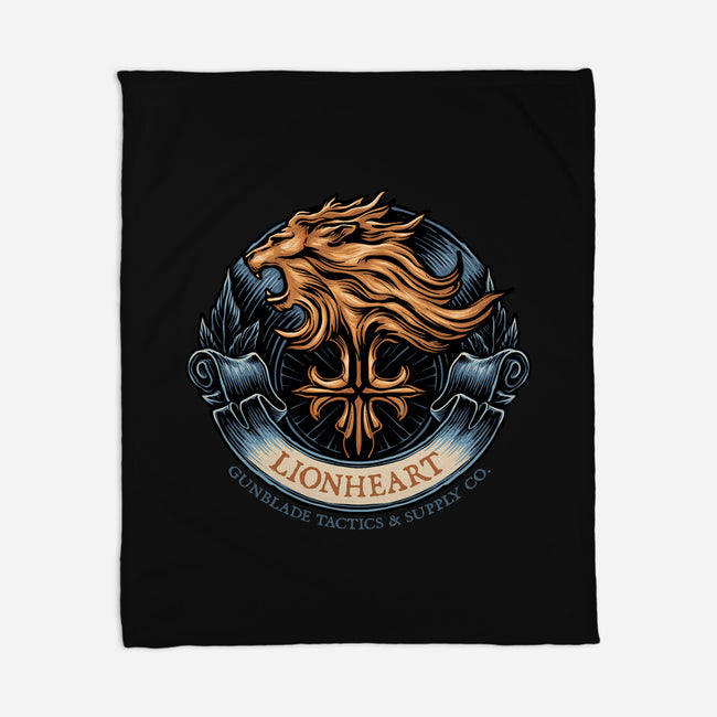 Gunblade Tactics-None-Fleece-Blanket-glitchygorilla