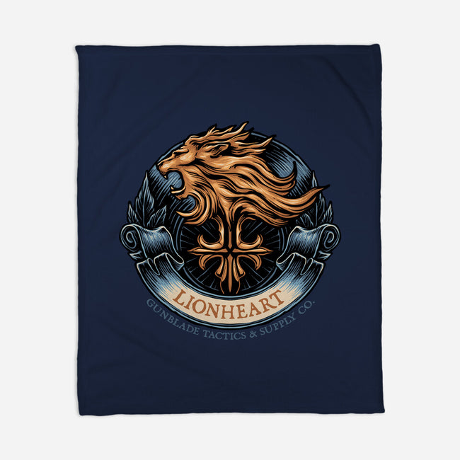 Gunblade Tactics-None-Fleece-Blanket-glitchygorilla