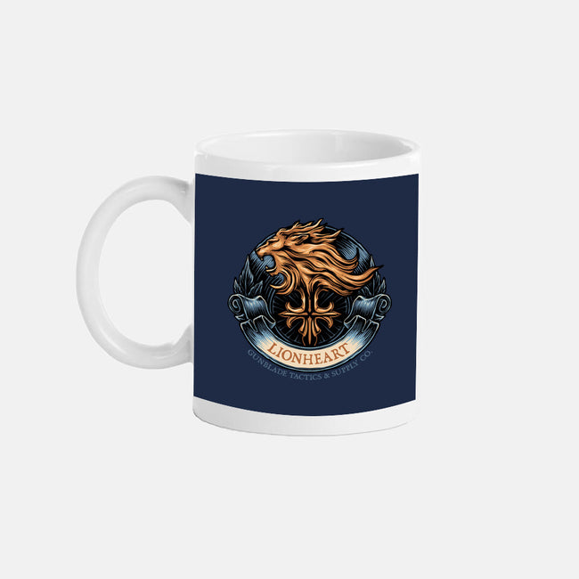 Gunblade Tactics-None-Mug-Drinkware-glitchygorilla