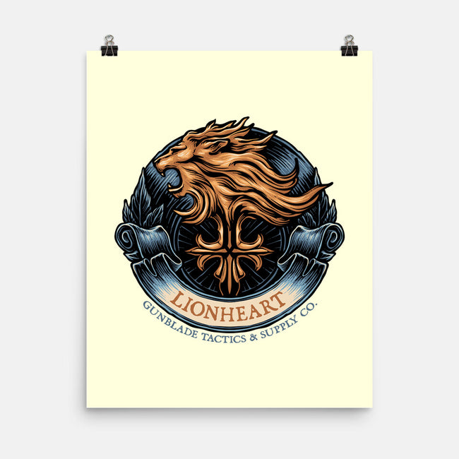 Gunblade Tactics-None-Matte-Poster-glitchygorilla