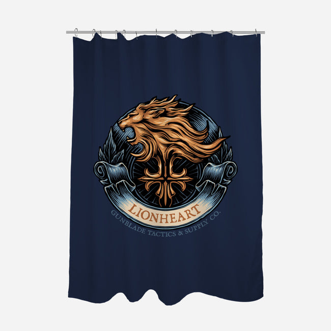 Gunblade Tactics-None-Polyester-Shower Curtain-glitchygorilla