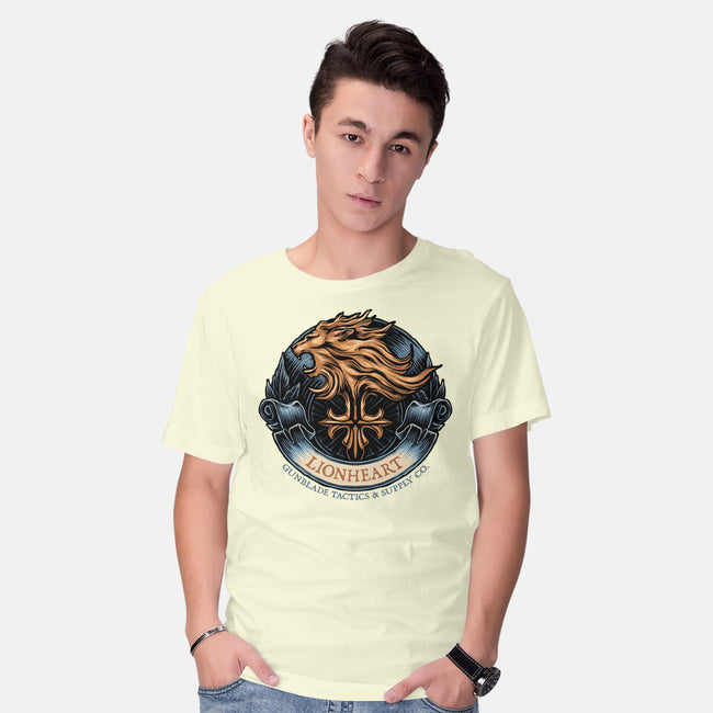 Gunblade Tactics-Mens-Basic-Tee-glitchygorilla