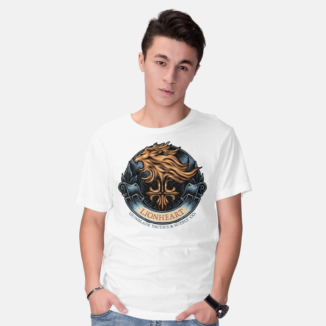 Gunblade Tactics-Mens-Basic-Tee-glitchygorilla