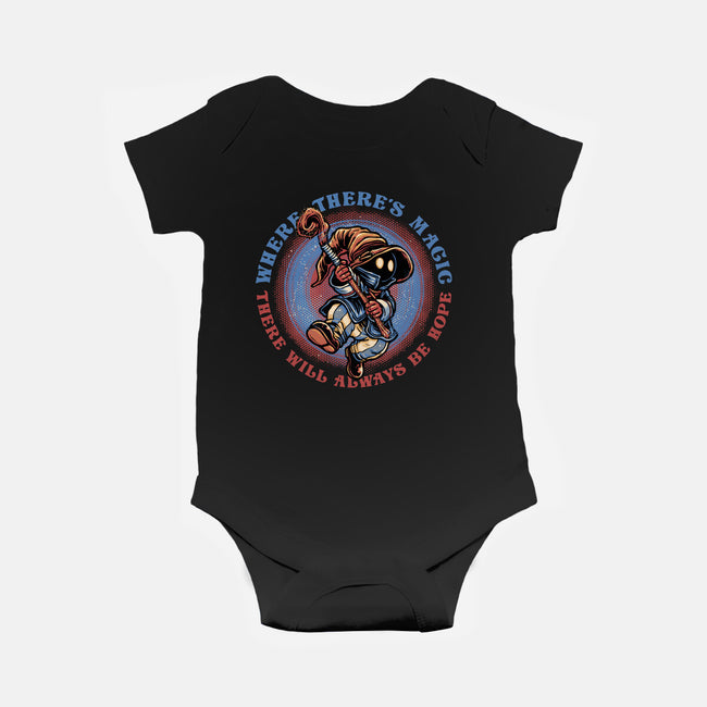 Hope Within Magic-Baby-Basic-Onesie-glitchygorilla