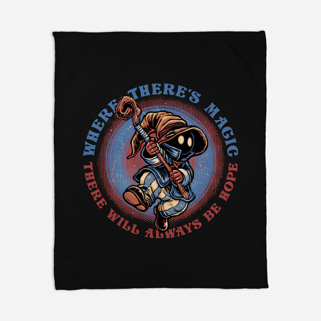 Hope Within Magic-None-Fleece-Blanket-glitchygorilla