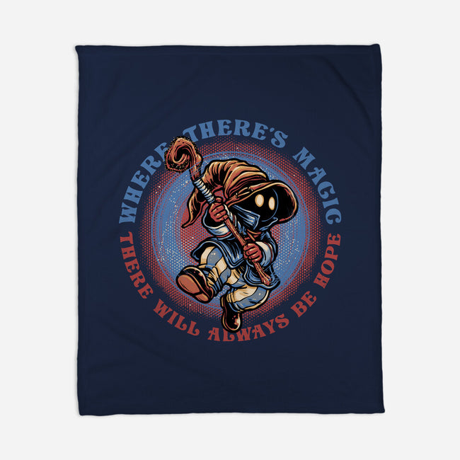 Hope Within Magic-None-Fleece-Blanket-glitchygorilla