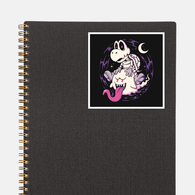 Ghost Ride Buddies-None-Glossy-Sticker-Eoli Studio