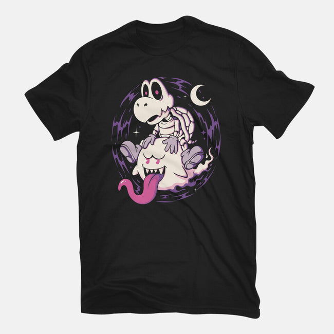 Ghost Ride Buddies-Mens-Basic-Tee-Eoli Studio