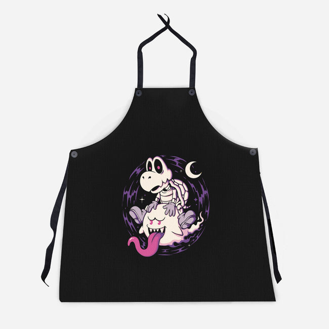 Ghost Ride Buddies-Unisex-Kitchen-Apron-Eoli Studio