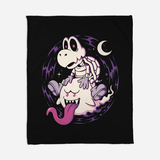Ghost Ride Buddies-None-Fleece-Blanket-Eoli Studio