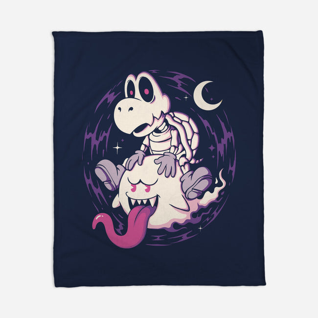 Ghost Ride Buddies-None-Fleece-Blanket-Eoli Studio