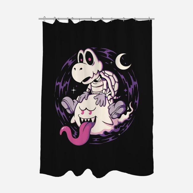 Ghost Ride Buddies-None-Polyester-Shower Curtain-Eoli Studio