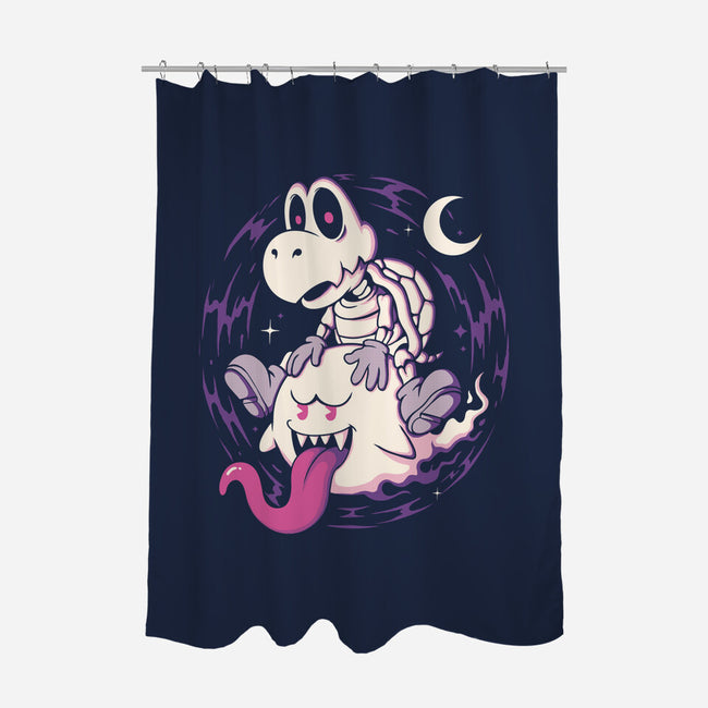 Ghost Ride Buddies-None-Polyester-Shower Curtain-Eoli Studio