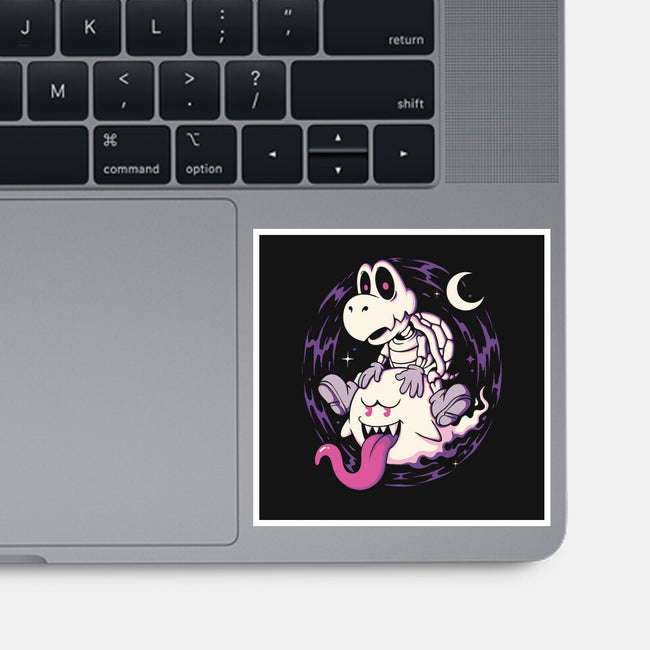 Ghost Ride Buddies-None-Glossy-Sticker-Eoli Studio