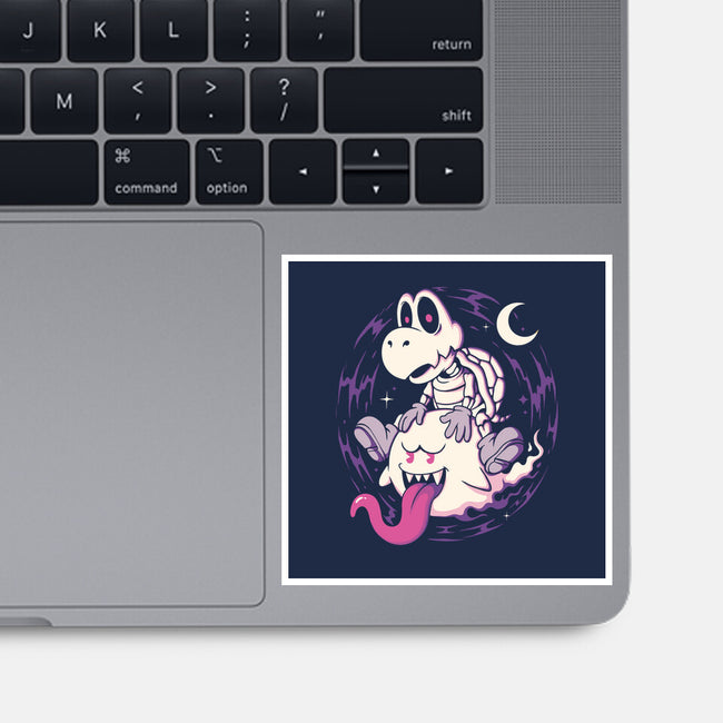 Ghost Ride Buddies-None-Glossy-Sticker-Eoli Studio