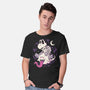 Ghost Ride Buddies-Mens-Basic-Tee-Eoli Studio