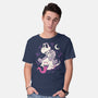Ghost Ride Buddies-Mens-Basic-Tee-Eoli Studio