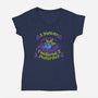 I Swear I Watered It Yesterday-Womens-V-Neck-Tee-worlddominationforcats
