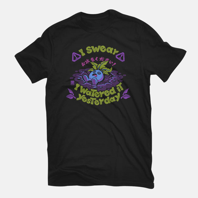 I Swear I Watered It Yesterday-Mens-Premium-Tee-worlddominationforcats