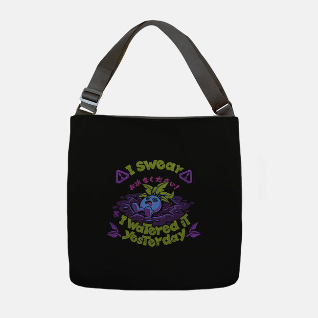 I Swear I Watered It Yesterday-None-Adjustable Tote-Bag-worlddominationforcats