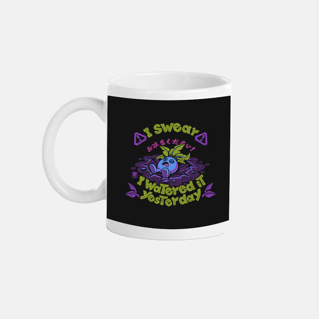 I Swear I Watered It Yesterday-None-Mug-Drinkware-worlddominationforcats