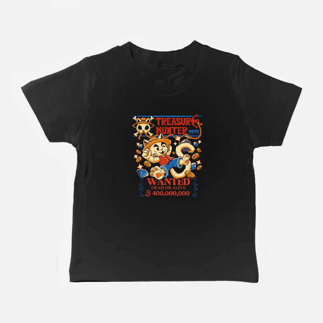 Treasure Hunter-Baby-Basic-Tee-worlddominationforcats