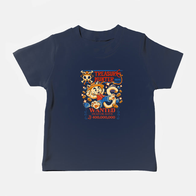 Treasure Hunter-Baby-Basic-Tee-worlddominationforcats
