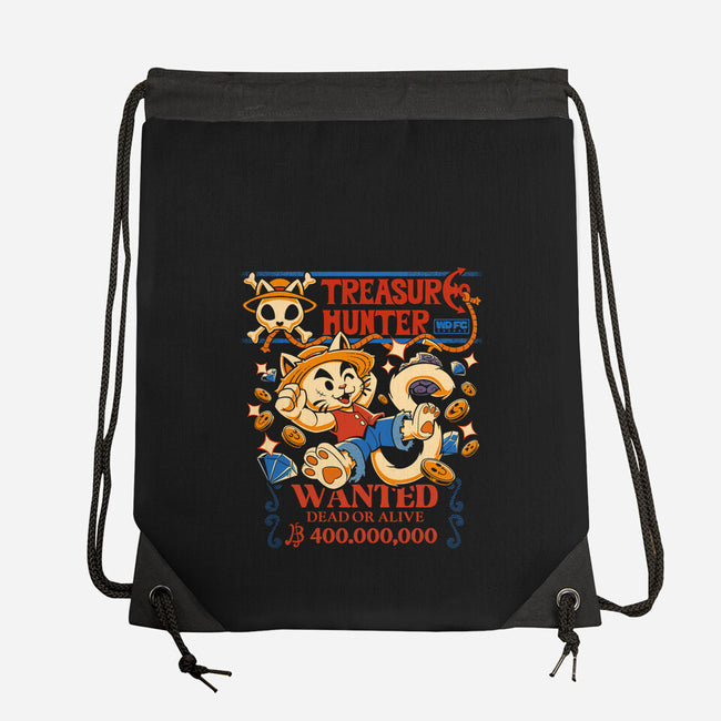 Treasure Hunter-None-Drawstring-Bag-worlddominationforcats