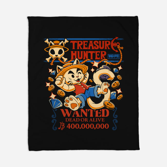Treasure Hunter-None-Fleece-Blanket-worlddominationforcats