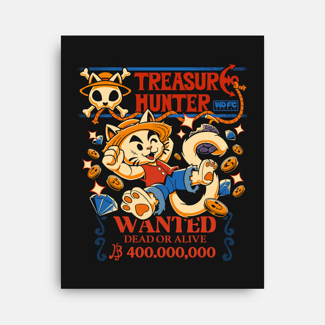Treasure Hunter-None-Stretched-Canvas-worlddominationforcats