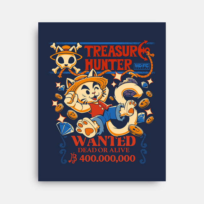 Treasure Hunter-None-Stretched-Canvas-worlddominationforcats