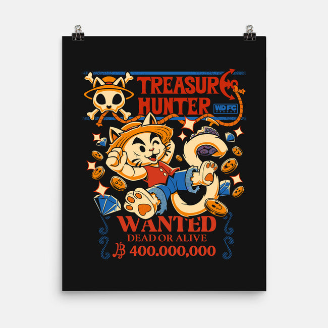 Treasure Hunter-None-Matte-Poster-worlddominationforcats