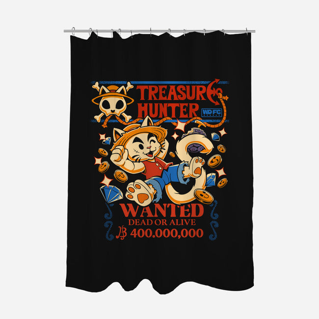 Treasure Hunter-None-Polyester-Shower Curtain-worlddominationforcats